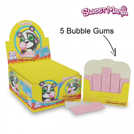 Sweet mania give me 5 bubble gum