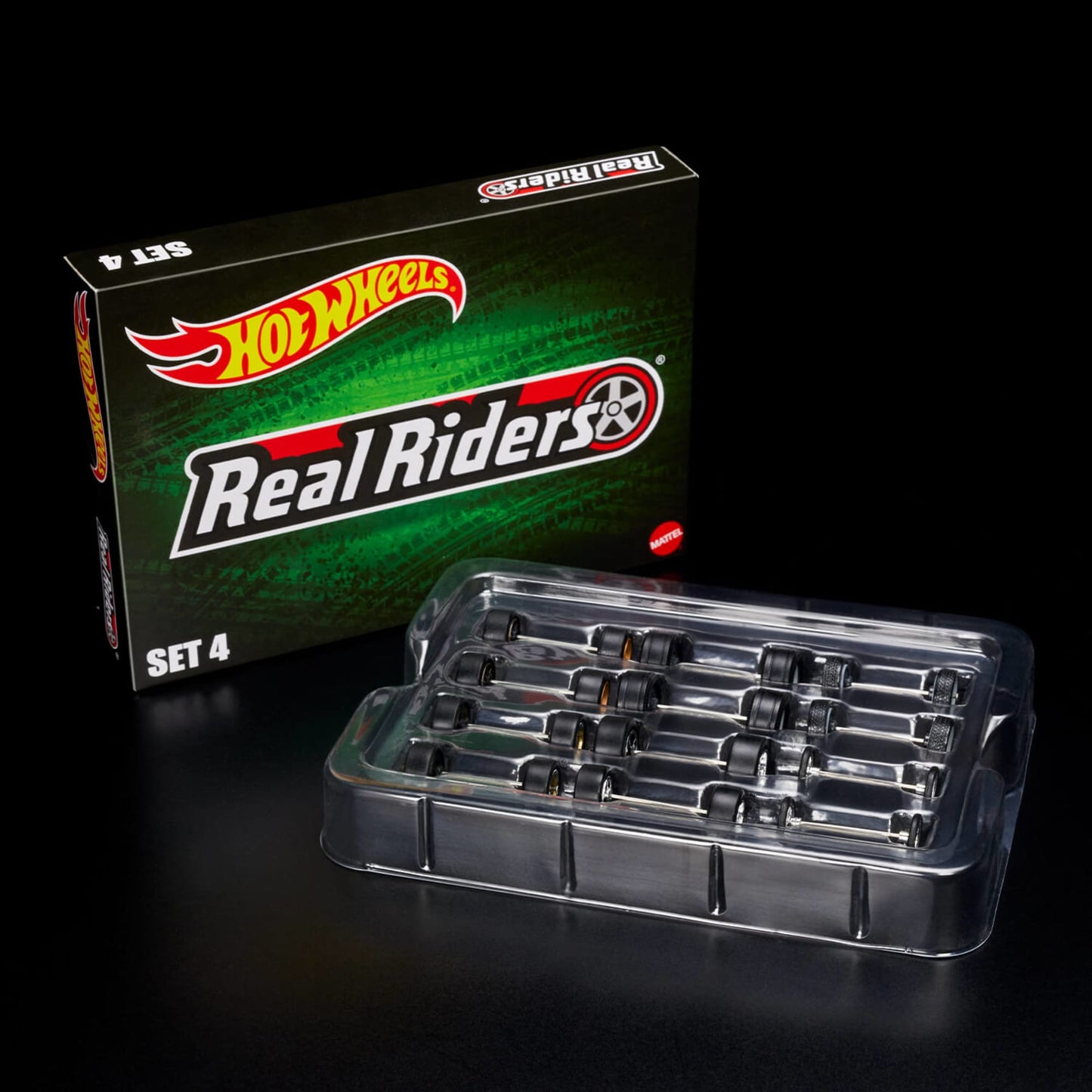 1/64 felger : Hot Wheels Real Riders set 4