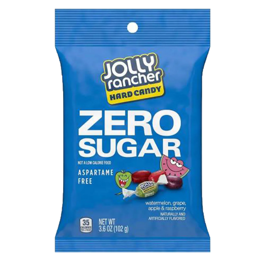 JOLLY RANCHER SUGAR FREE HARD CANDY BAG 102g